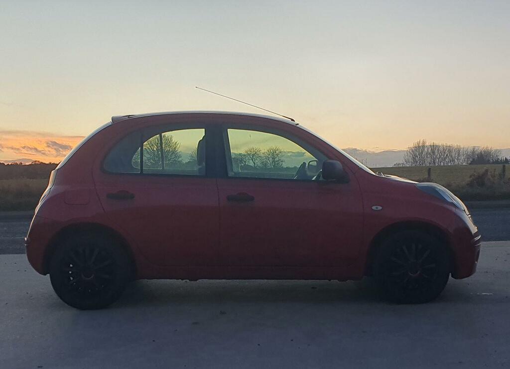 Nissan Micra 1.2 16V Visia SL59ZYW Red #3