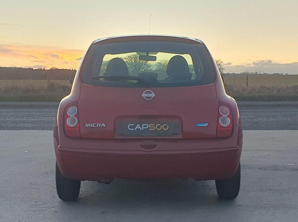 Nissan Micra 1.2 16V Visia SL59ZYW Red #4