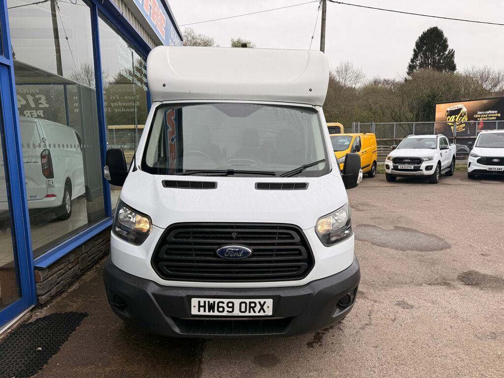 Ford Transit Custom 2.0 350 Ecoblue Low Floor Luton HW69ORX White #2