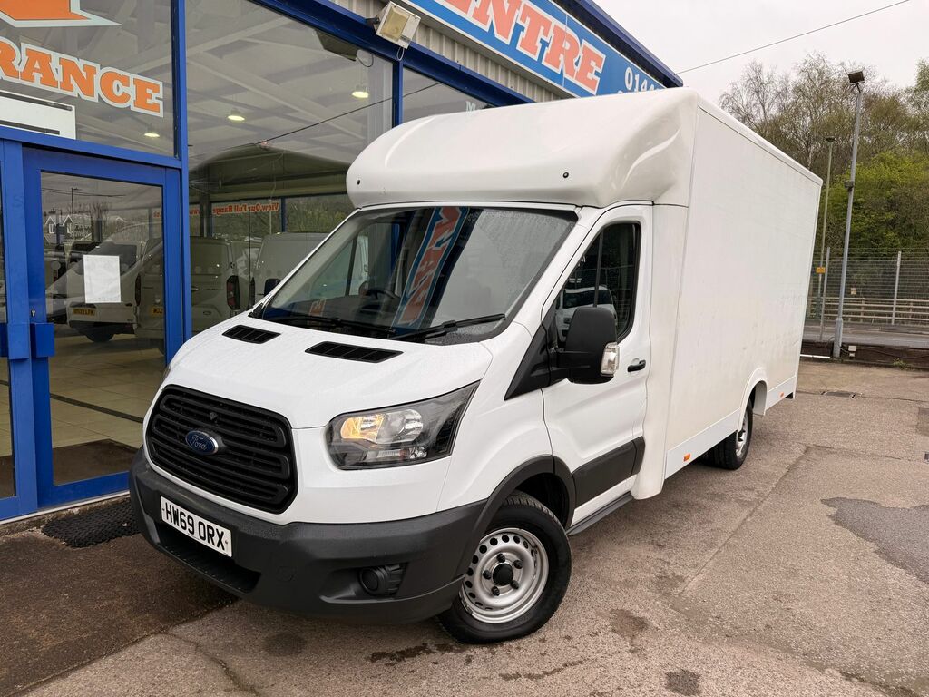 Ford Transit Custom 2.0 350 Ecoblue Low Floor Luton White