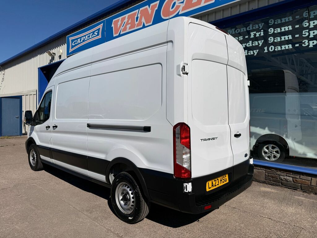 Ford Transit Custom 2.0 350 Ecoblue Leader Panel Van LA23HSG White #4