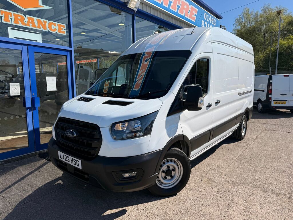 Ford Transit Custom 2.0 350 Ecoblue Leader Panel Van White
