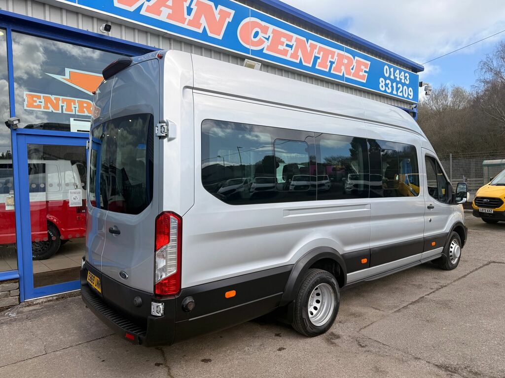 Ford Transit Custom 2.0 460 Ecoblue Trend 17 Seater Minibus EO69UNK Silver #6