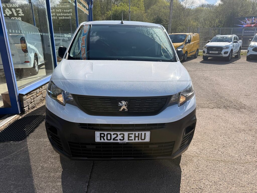 Peugeot Partner 1.5 Bluehdi 1000 Professional Premium Standard P RO23EHU White #2