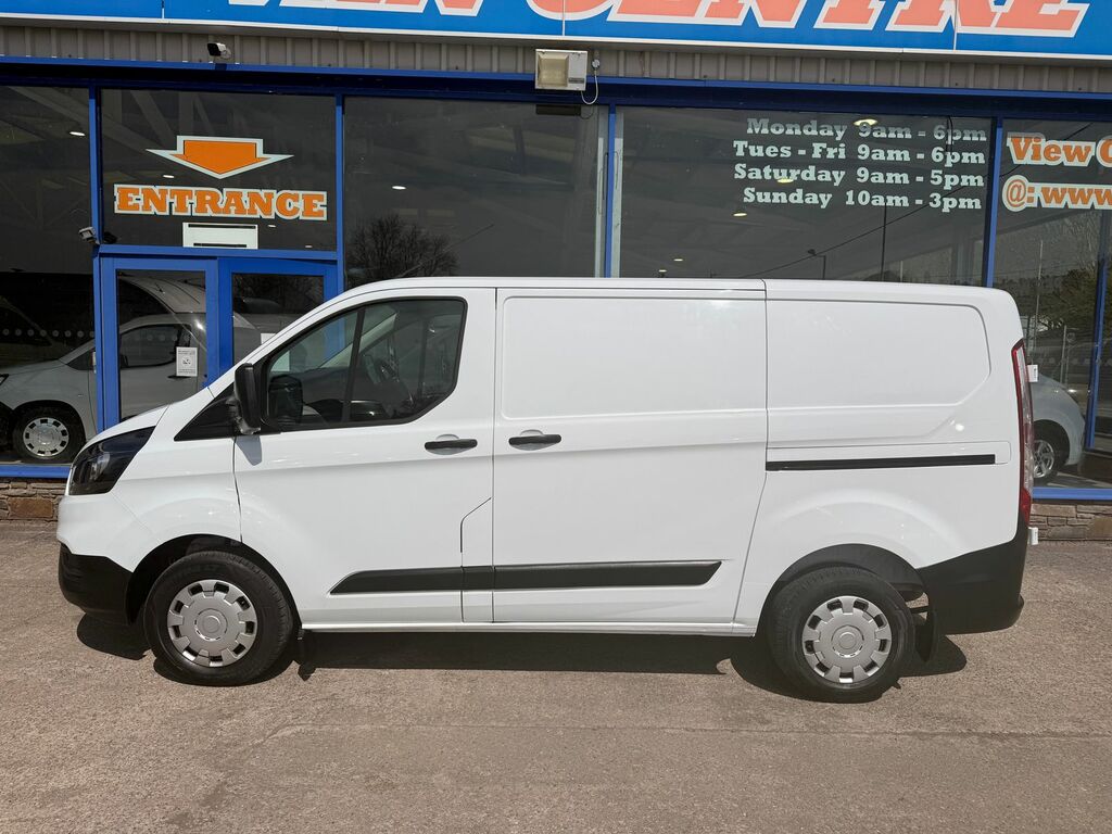 Ford Transit Custom 2.0 300 Ecoblue Leader Panel Van WN72XKJ White #3