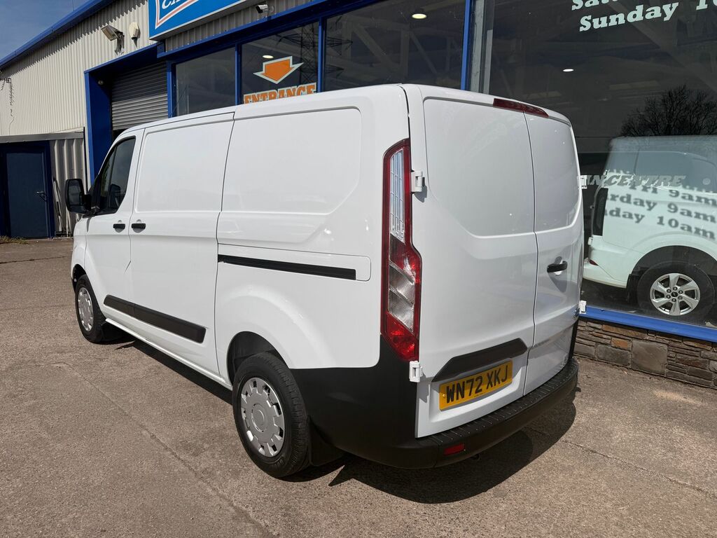 Ford Transit Custom 2.0 300 Ecoblue Leader Panel Van WN72XKJ White #4