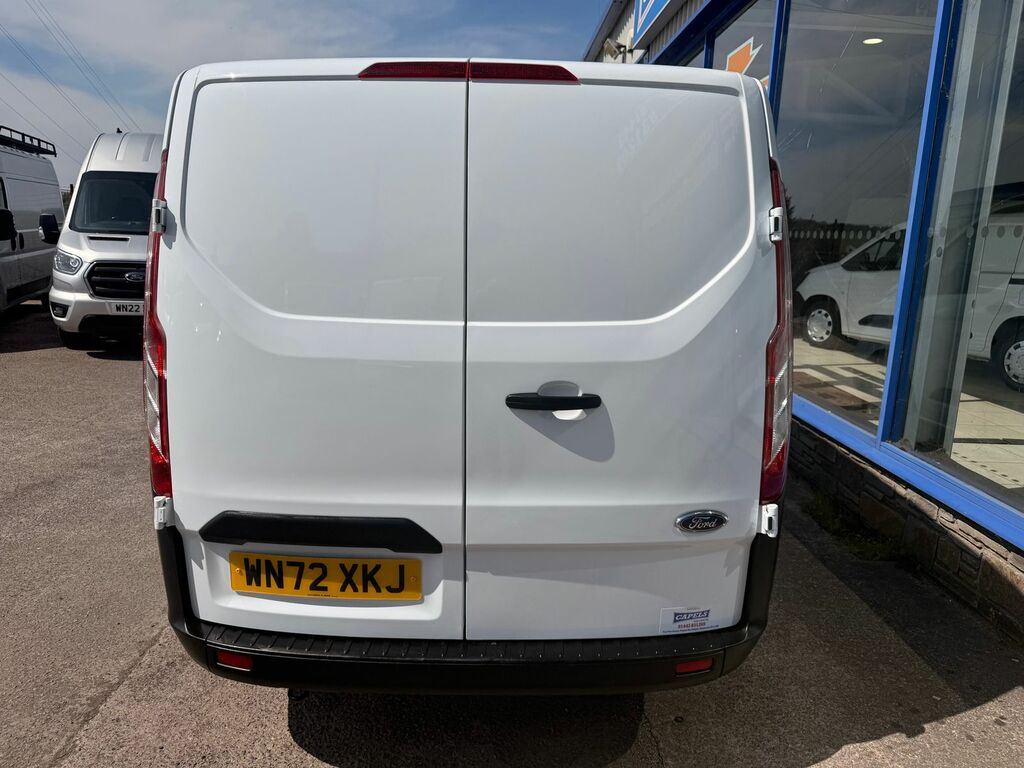 Ford Transit Custom 2.0 300 Ecoblue Leader Panel Van WN72XKJ White #5