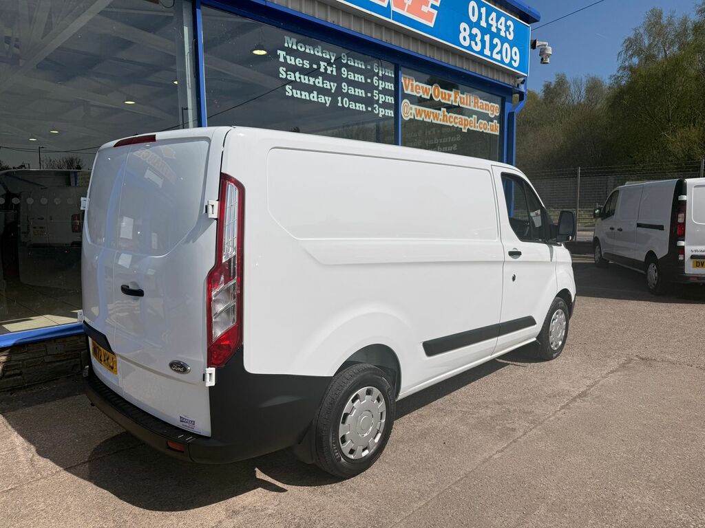 Ford Transit Custom 2.0 300 Ecoblue Leader Panel Van WN72XKJ White #6