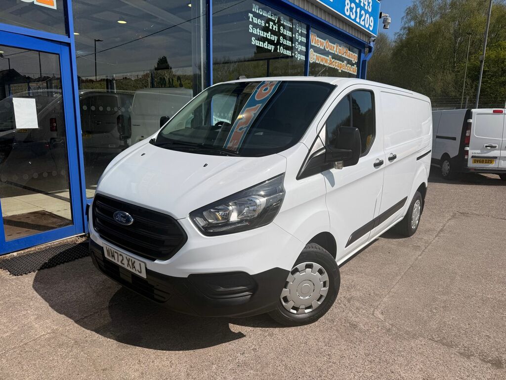 Ford Transit Custom 2.0 300 Ecoblue Leader Panel Van White