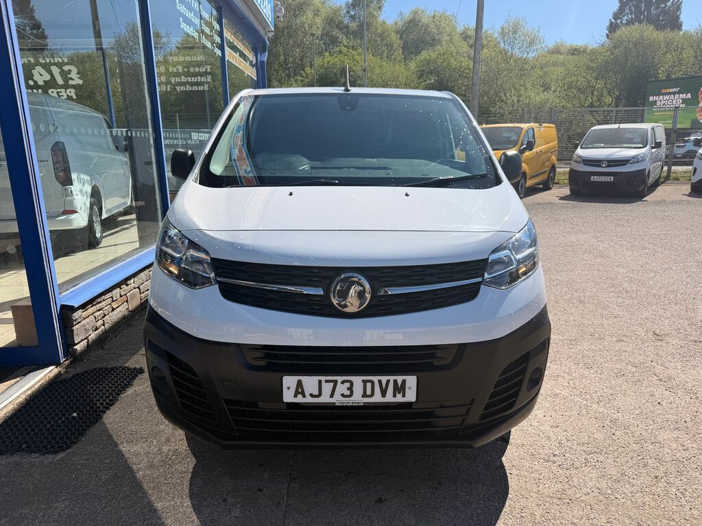Vauxhall Vivaro 1.5 Turbo D 2900 Prime Panel Van 6Dr AJ73DVM White #2