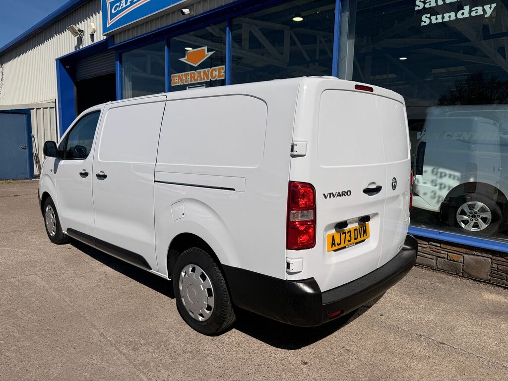 Vauxhall Vivaro 1.5 Turbo D 2900 Prime Panel Van 6Dr AJ73DVM White #4