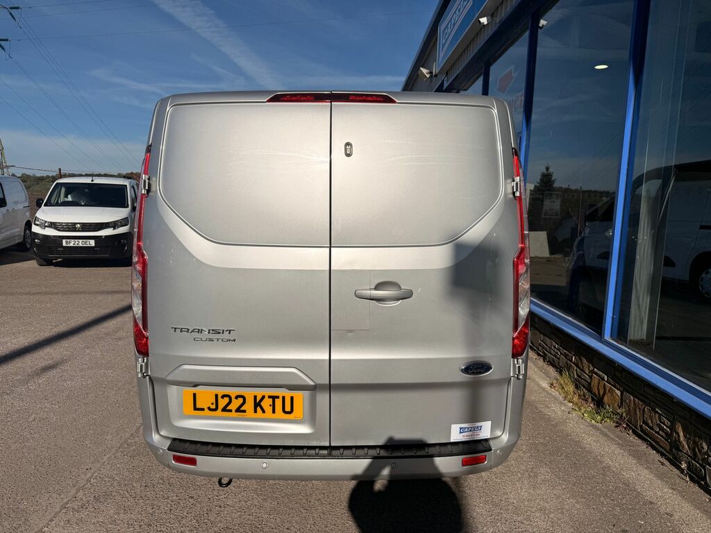Ford Transit Custom 2.0 300 Ecoblue Limited Panel Van Manua LJ22KTU Silver #5