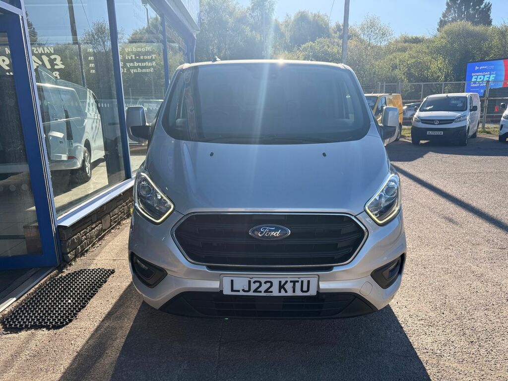 Ford Transit Custom 2.0 300 Ecoblue Limited Panel Van Manua LJ22KTU Silver #2
