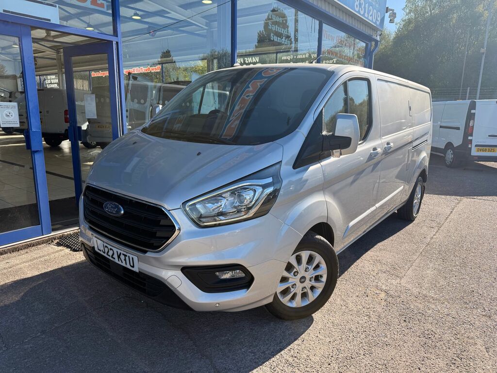 Ford Transit Custom 2.0 300 Ecoblue Limited Panel Van Manua Silver