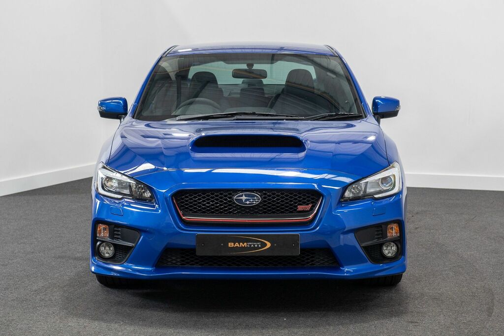 Subaru WRX STI Saloon Blue #3