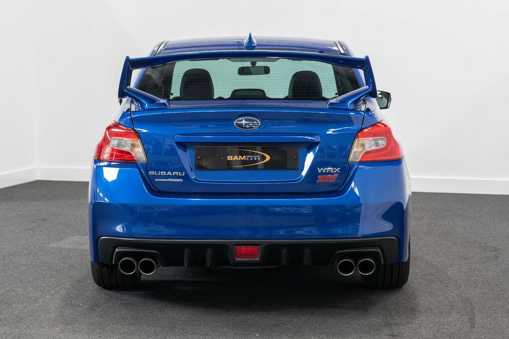 Subaru WRX STI Saloon Blue #6