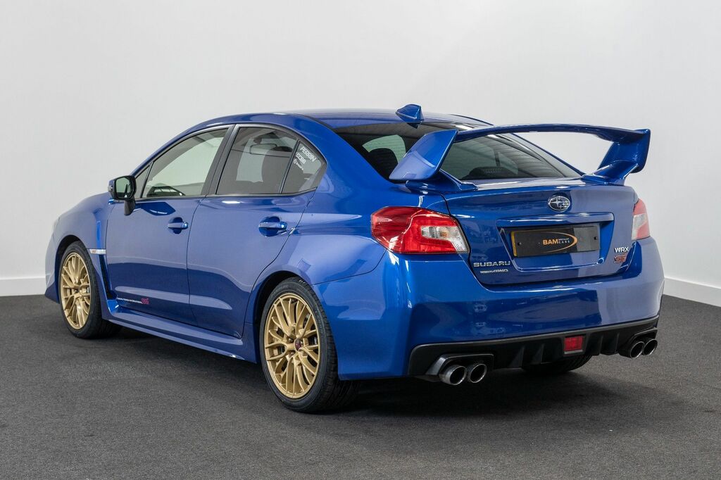Subaru WRX STI Saloon Blue #5