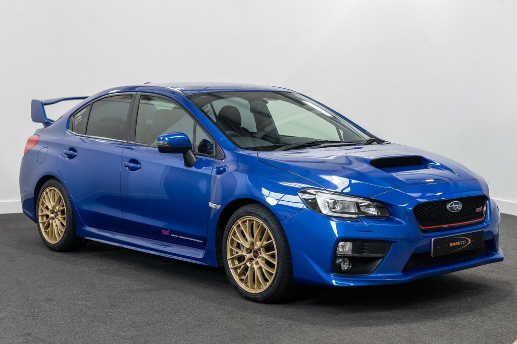Subaru WRX STI Saloon Blue
