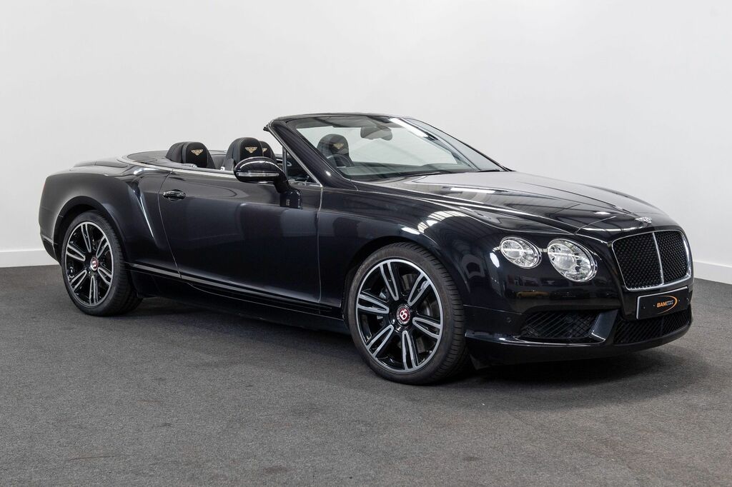Bentley Continental Gt Convertible Black