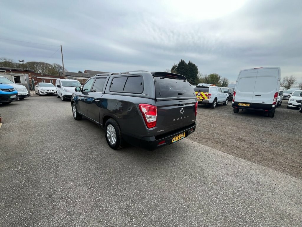 SsangYong Musso 2.2L Rhino GX72UZB Grey #2
