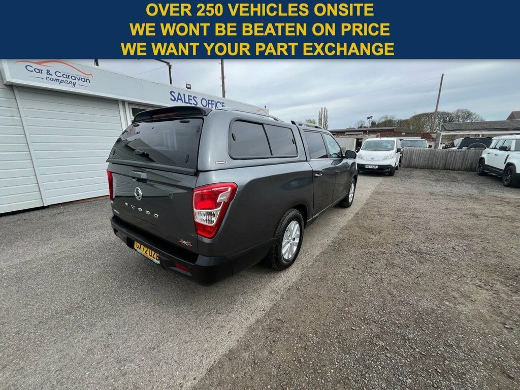 SsangYong Musso 2.2L Rhino GX72UZB Grey #4