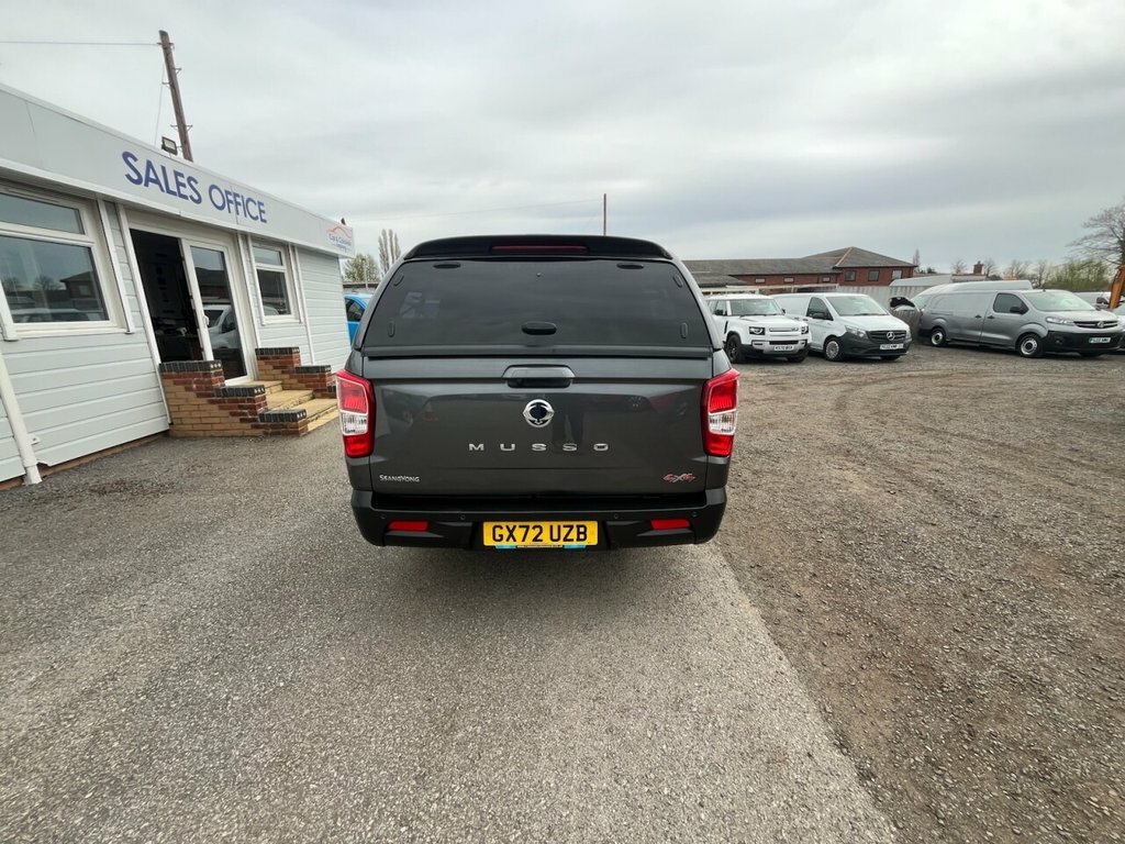 SsangYong Musso 2.2L Rhino GX72UZB Grey #3