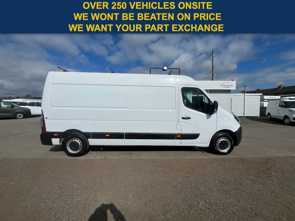 Vauxhall Movano 2.3L Edition White