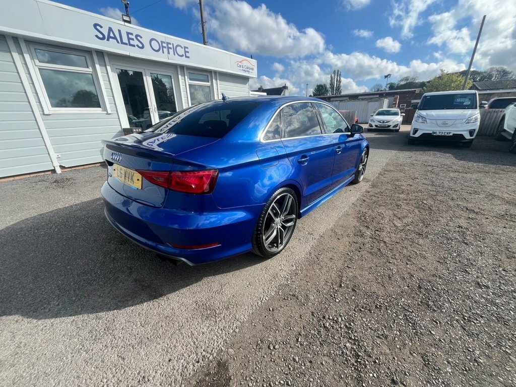 Audi S3 Saloon L6WVK Blue #5