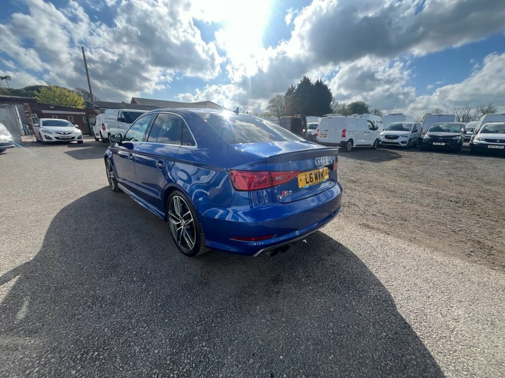 Audi S3 Saloon L6WVK Blue #3