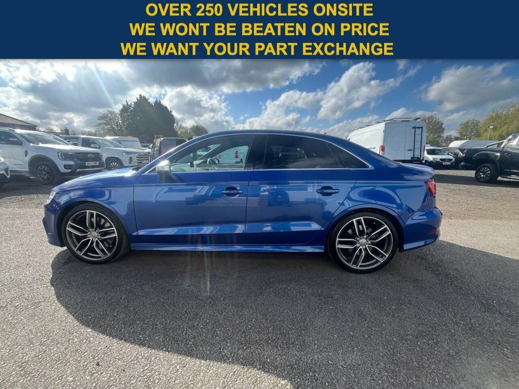 Audi S3 Saloon L6WVK Blue #2
