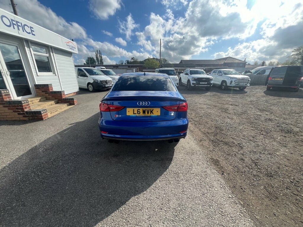 Audi S3 Saloon L6WVK Blue #4
