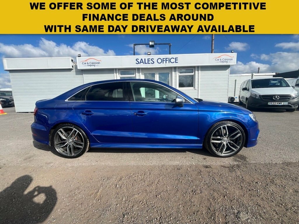 Audi S3 Saloon Blue