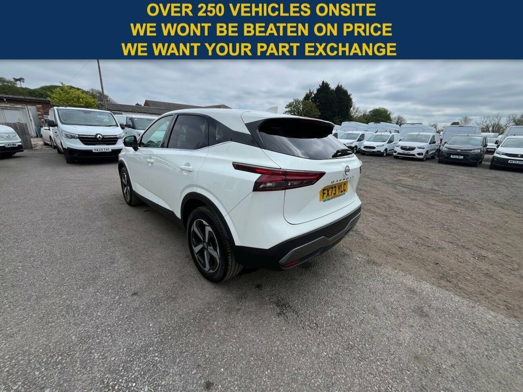 Nissan Qashqai 1.3L N-connecta FX73YLC White #2