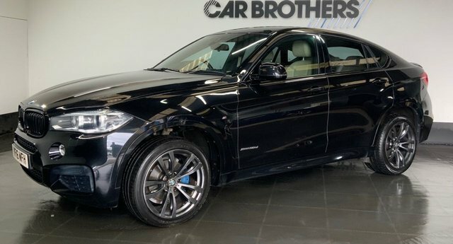 BMW X6 3.0 30D M Sport Suv Xdrive Euro 6 YF16WFH Black #4