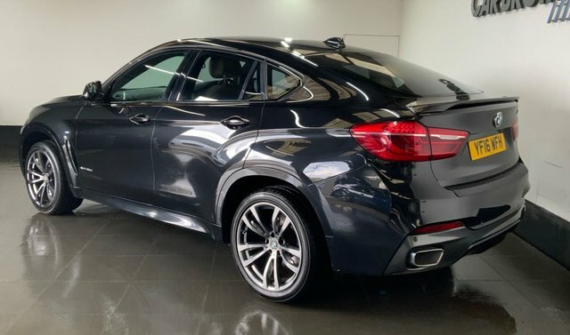 BMW X6 3.0 30D M Sport Suv Xdrive Euro 6 YF16WFH Black #6
