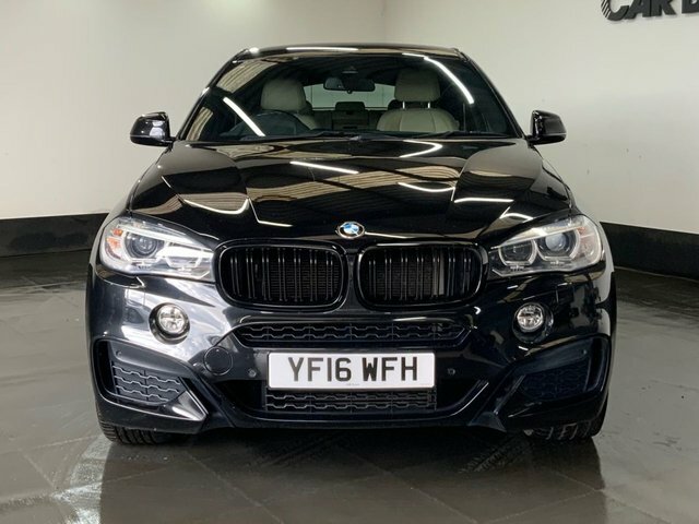 BMW X6 3.0 30D M Sport Suv Xdrive Euro 6 YF16WFH Black #3
