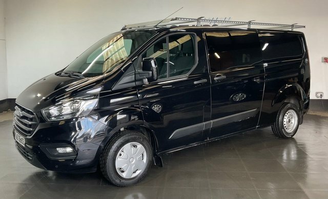 Ford Transit Custom 2.0 300 Ecoblue Trend Panel Van YGZ5893 Black #5