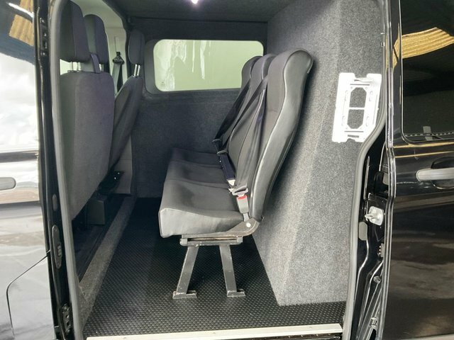 Ford Transit Custom 2.0 300 Ecoblue Trend Panel Van YGZ5893 Black #3