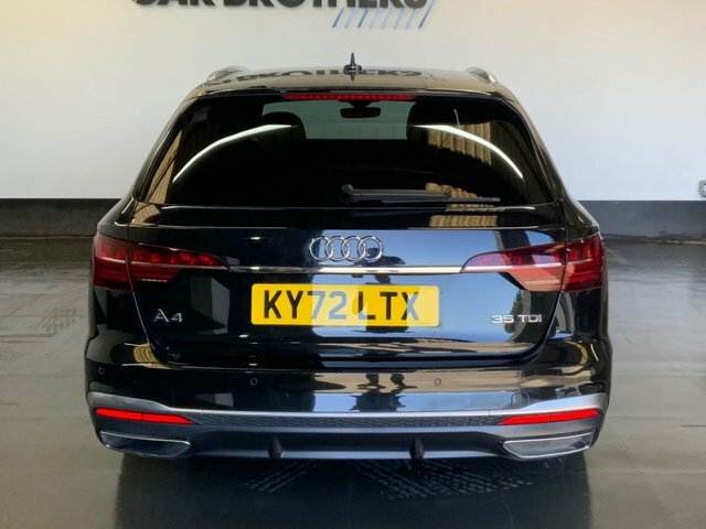 Audi A4 Avant 2.0 Tdi 35 S Line Estate S Tronic Euro KY72LTX Black #6