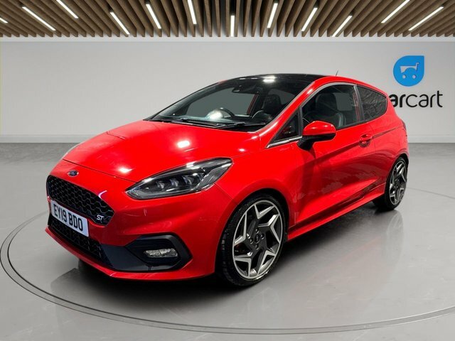 Ford Fiesta Ecoboost St-3 Hatchback EY19BDO Red #3