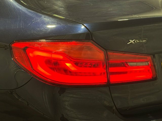 BMW 5 Series 520D Se Saloon YB66VSM Blue #6