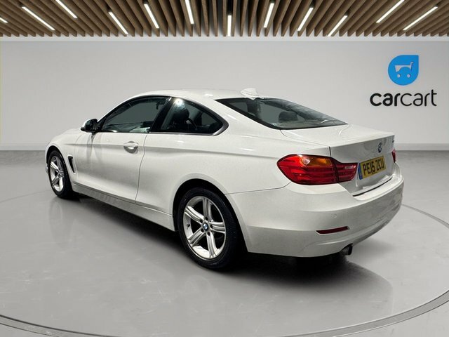 BMW 4 Series Gran Coupe 420D Se Coupe White #5