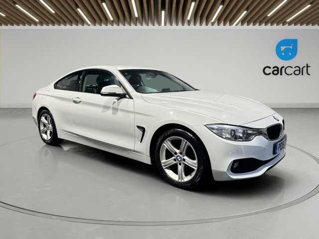 BMW 4 Series Gran Coupe 420D Se Coupe White #2