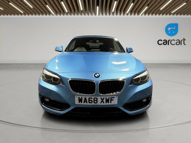 BMW 2 Series 218I Sport Convertible Blue #2
