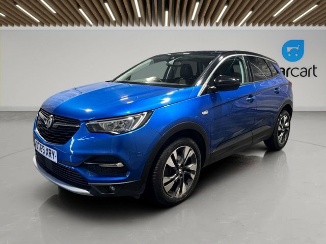 Vauxhall Grandland X Turbo Sri Nav Suv DT69XRY Blue #3