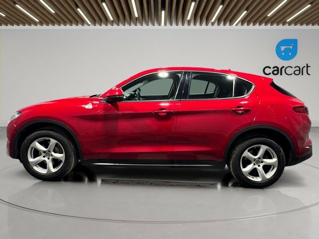 Alfa Romeo Stelvio Td Super Suv Red #4