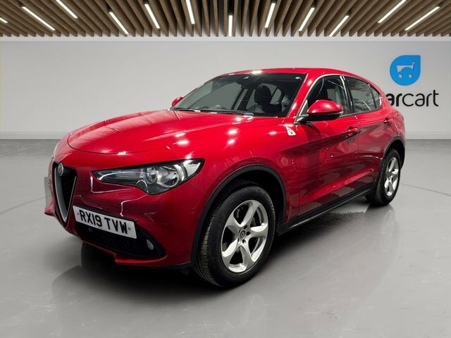 Alfa Romeo Stelvio Td Super Suv Red #3