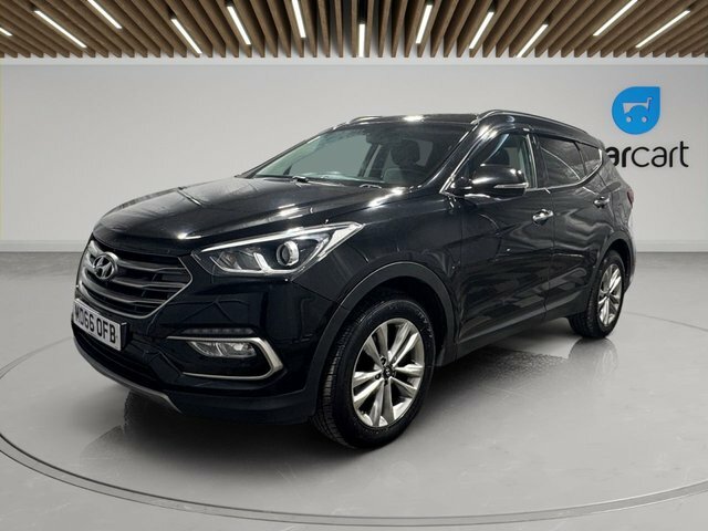 Hyundai Santa Fe Crdi Blue Drive Premium MD66OFB Black #3