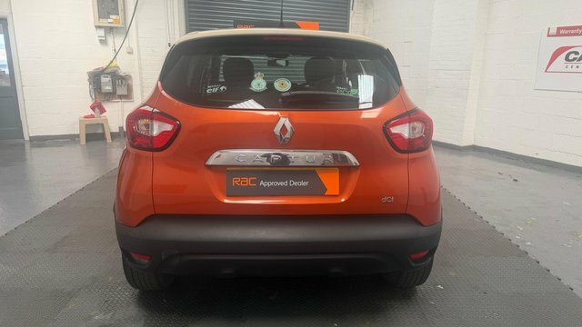 Renault Captur 1.5 Dci Energy Dynamique Medianav Suv M HK64XOR Orange #5