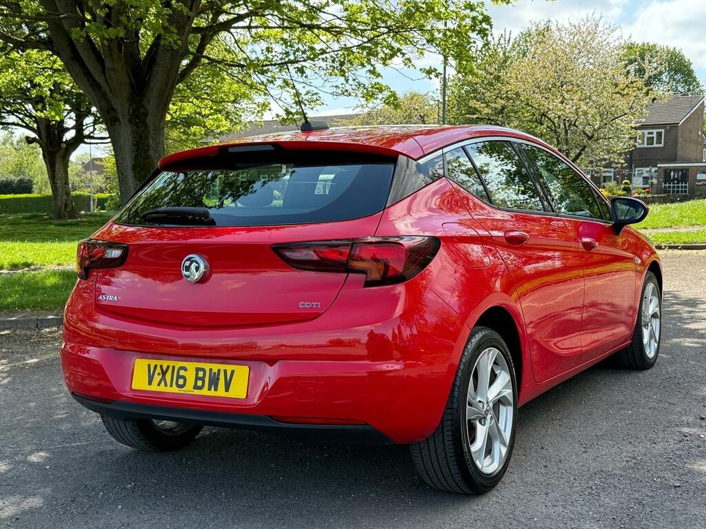 Vauxhall Astra 1.6 Cdti Blueinjection Sri Euro 6 Ss VX16BWV Red #3